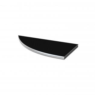 Stagedeck Podiumdeel Gebogen 200×100 R1 180