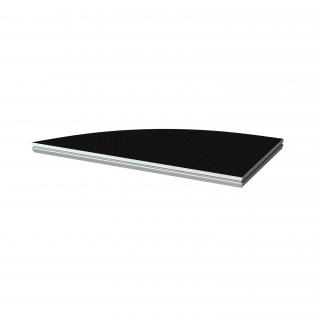 Stagedeck Podiumdeel Gebogen 200×100 R2 180