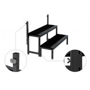 Stagedeck GT podiumtrap 80 cm - Afbeelding 2