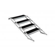 Podiumtrap verstelbaar 60-100 cm 4-tredes voor Stagedeck GT