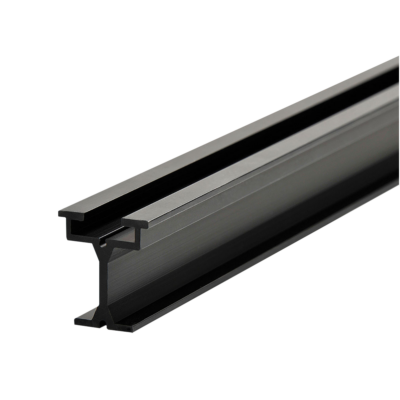 Eurotrack Wentex – Rail – Zwart 500 cm