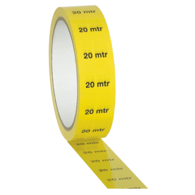 Showgear Markeer-/Indicatietape 20m markering – 25mm