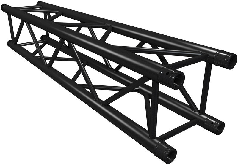 Truss vierkant 34 150 cm Zwart