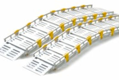 Brug Oprijplaat Roll-a-Ramp 30,5 cm 290 cm lang paar/2 stuks